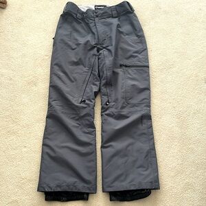Sunice Waterproof Ski And Snow Pants In Gray Size Men’s Medium